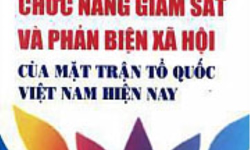 Thực hiện giám sát và phản biện xã hội nơi không tổ chức hội đồng nhân dân